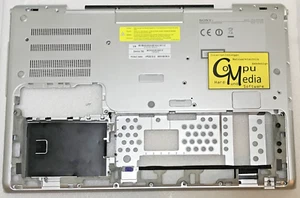 Sony Vaio PCG-41414M Boden Gehäuseboden Bottom Base Cover Silber - Bild 1 von 2