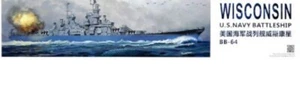 Very Fire 1/350 USS Wisconsin BB64 Battleship #350912 📌Listed in USA📌Sealed - Picture 1 of 1