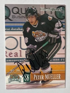 Peter Mueller 2005-06 Grandstand Everett Silvertips IP AUTOGRAPH AUTO #88 - Picture 1 of 2