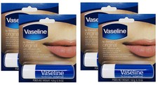 Vaseline Labbra Terapia, 4.7ml, Originale (Confezione 4)