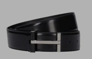 Cinturón con hebilla Tom Ford T - Nuevo con etiquetas PVP £690 - Talla 110 - Imagen 1 de 3