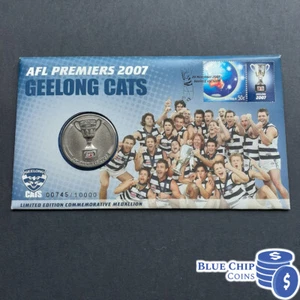 2007 AFL Premiers Geelong Cats Medallion Cover - Picture 1 of 4