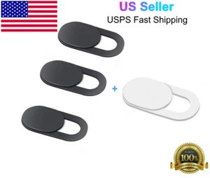 4 PCS WebCam Cover Slide Camera Privacy Security Protect Sticker for Most Device - Picture 1 of 6