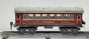 Märklin scala 0 vagone ristorante in latta 17520 usato senza scatola originale - Foto 1 di 12