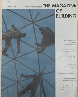 Architectural Forum. The magazine of building (9 numéros 1950-1951) - Image 1 of 4