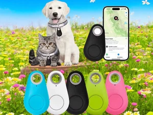 Bluetooth Pet Tracker Tag GPS - Mini / Waterproof *FREE DELIVERY* - Picture 1 of 7