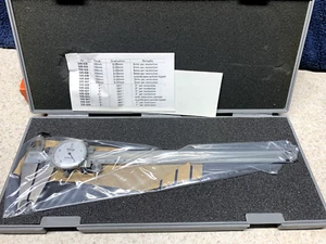Machinist Tool: Mitutoyo 200mm Dial Caliper 505-634 (NOS) 0.05mm - Picture 1 of 5