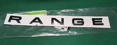 per LAND ROVER RANGE ROVER EVOQUE 2012 su COPERCHIO STIVALE TARGA NOME ORIGINALE LR096650 - Immagine 1 di 3