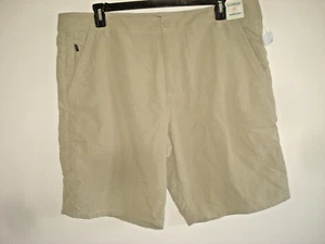 Mens Mountain Shorts 42 Outdoor Life Water Resistant Pale Olive NWT - Picture 1 of 2