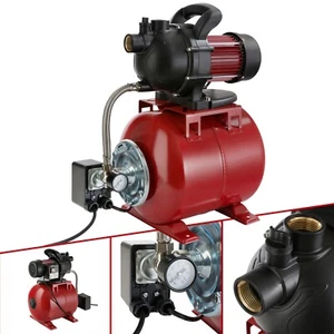 AREBOS Bomba de agua doméstica 1000 W 3500 L/hora Cabezal de descarga 44m - Imagen 1 de 12
