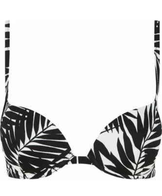 Sloggi Swim Miami Vibes PU Damen Bügel-Push-Up-Bikini-BH Neu - Bild 1 von 2