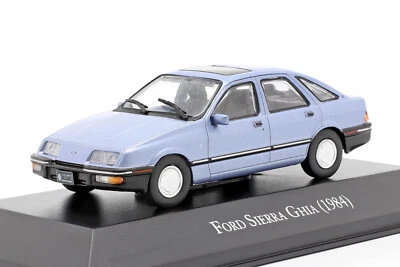 Atlas Ford Sierra Ghia 1984 azul claro escala 1:43 4 pulgadas EE. UU. ARANCELES DE IMPORTACIÓN PAGADOS Foto 1 de 4
