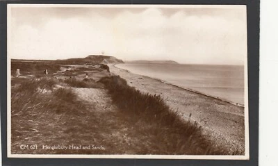 Postcard Hengistbury Head and Sands nr Christchurch Dorset RP - Image 1 of 2