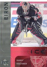 2001-02 Upper Deck Ice NHL Hockey Base Singles (Pick Your Cards)