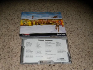 Tribes PC Manual and Hotkeys sheet- No game - Afbeelding 1 van 2