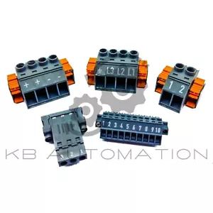 Juego de bloques de terminal abrazadera de tornillo B&R 80XPS080X3.10-01A para 80PS080X3.10-01 - Imagen 1 de 1