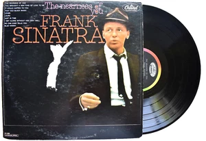 FRANK SINATRA THE NEARNESS OF YOU VINYL LP RECORD LAURA, THAT OLD BLACK MAGIC - Picture 1 of 4