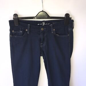 Bootcut Jeans 7 For All Mankind Lexie Petite 30.5" Inside Leg 29" Waist Blue