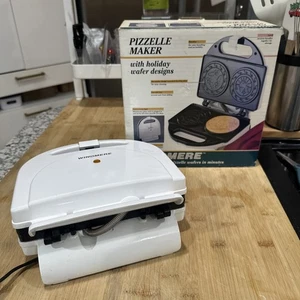 VTG Windmere Decorative Pizzelle Maker Holiday Designs WM-3HP Christmas tested * - Picture 1 of 9