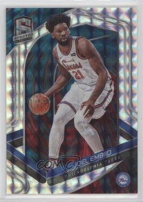 2019 Spectra Variation Interstellar Prizm /49 Joel Embiid (One Hand on Ball) #48 - Image 1 of 2