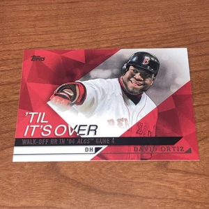 2015 Topps David Ortiz #T10-1 Til It’s Over Walk Off HR ALCS Boston Red Sox - Bild 1 von 2