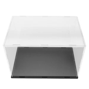  Baseball Cap Dust Cover Acrylic Hat Stand Clear Showcase for Hats - Picture 1 of 12