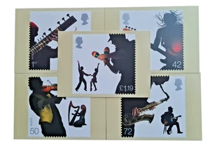 SOUNDS OF BRITAIN - Royal Mail stamps cards set, new - Picture 1 of 4