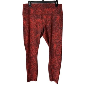Lululemon Wunder Train HR Damen-Tight 25 Zoll Herbstrot bedruckt Größe 14 - Bild 1 von 5