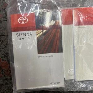 2013 Toyota Sienna Owners Manual User Guide - Picture 1 of 3