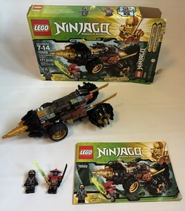 LEGO 70502 Ninjago Cole's Earth Driller Missing 1 decal otherwise complete w/box - Picture 1 of 18
