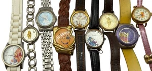 Disney Winnie The Pooh Watch Repair Lot Repurpose Service For Parts - Picture 1 of 15