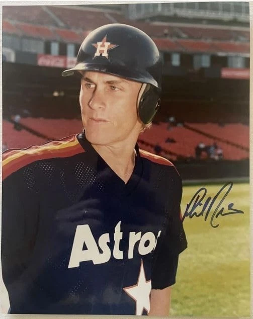 Phil Nevin Signed Autographed Glossy 8x10 Photo Houston Astros - Image 1 of 1