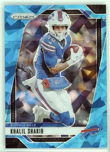 2024 Panini Prizm Khalil Shakir Blue Ice /99 #31 Bills - Picture 1 of 2