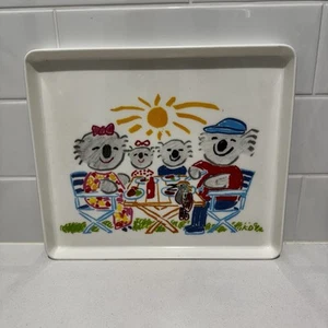 Ken Done Vintage Koala Melamine Tray Made In Italy Mebel RARE - Picture 1 of 9