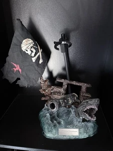 1/6 Hot Toys DX15 Fluch der Karibik Jack Sparrow Diorama Ständer für Figur - Bild 1 von 5