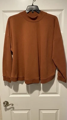 Sudadera Tek Gear Marrón Ultrasuave Polar Plus 2X Manga Larga Foto 1 de 4