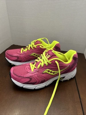 SAUCONY Oasis Grid 15096-20 Women’s Magenta/Green Running Shoes/Sneakers SZ 10 - Image 1 of 4