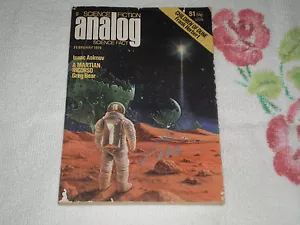 ANALOG SCIENCE FICTION & FACT - FEBRUARY 1976 *SIGNED* -FM- - Picture 1 of 1