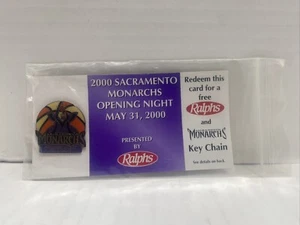 2000 Sacramento Monarchs Opening Night WNBA Basketball Pin - Picture 1 of 1