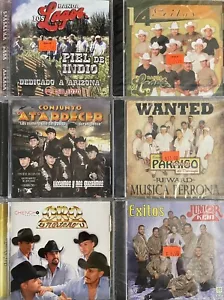 Spanish CD Lot Junior Klan Oro Norteño Lagos Atardecer Paraíso Tropical Mexican - Imagen 1 de 2