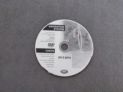 DVD Navigation LAND ROVER FREELANDER 2 FRANCE ESPAÑA GB POR 2013/2014 DENSO MMM2 - Bild 1 von 4