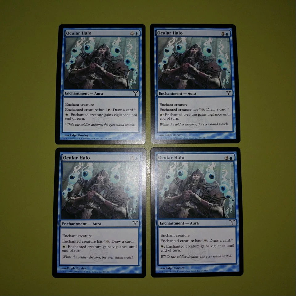 Ocular Halo x4 Dissension 4x Playset Magic the Gathering MTG  - Image 1 of 1