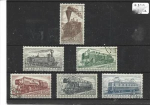 Checoslovaquia Trenes Ferrocarriles Serie año 1956 (FQ-958) - Imagen 1 de 1