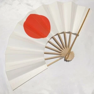 Japanese traditional dance Folding fan Hinomaru 288mm Sensu Omai Oogi - Picture 1 of 5