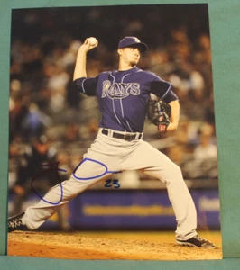 ODORIZZI, JAKE. 2010--2016 TAMPA BAY RAYS SIGNIERTES BASEBALL-FOTO - Bild 1 von 1