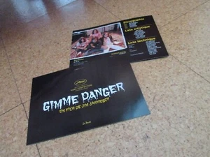 Iggy Pop GIMME DANGER Jim Jarmusch Pressflyer CANNES 2016 The Stooges - Picture 1 of 1