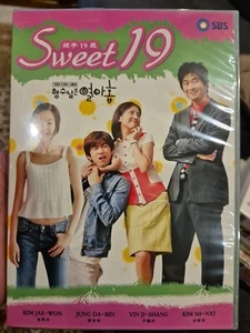 SWEET 19 DVD COMPLETE KOREAN TV SERIES KIM JAE-WON & JUNG DA-BIN CULT SHOW - Picture 1 of 4