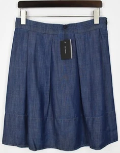 Cop Copine Ziploc Rock Damen (Eu) 38 Hoher Bund Skater Plissiert Blau - Bild 1 von 9