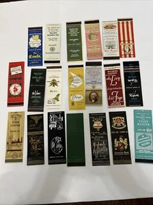 Vintage Matchbook Covers WASHINGTON STATE Settle and More Lot of 22 - Picture 1 of 14