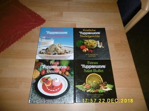 4 Kochbücher von Tupper (Feines Salat-Buffet, Köstliche Nudelgerichte, - Bild 1 von 5